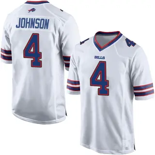 Buffalo Bills Youth Jaquan Johnson Game Jersey - White