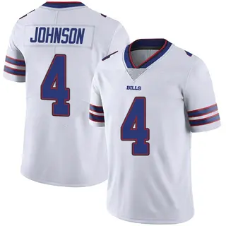 Buffalo Bills Youth Jaquan Johnson Limited Color Rush Vapor Untouchable Jersey - White