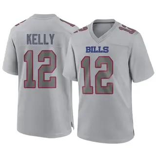 Buffalo Bills Youth Jim Kelly Game Atmosphere Fashion Jersey - Gray