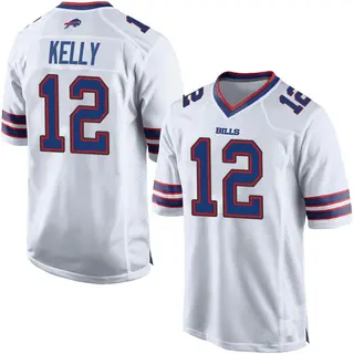 Buffalo Bills Youth Jim Kelly Game Jersey - White