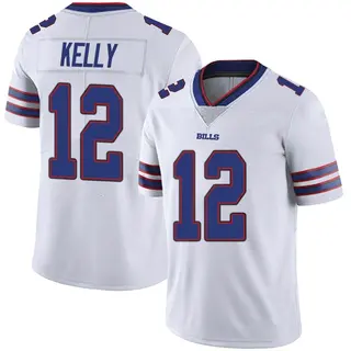 Buffalo Bills Youth Jim Kelly Limited Color Rush Vapor Untouchable Jersey - White