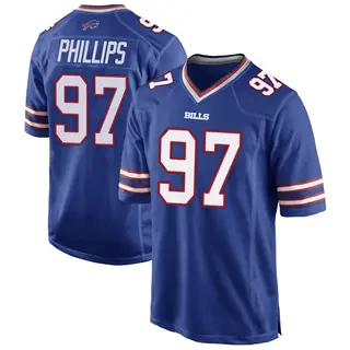 Buffalo Bills Youth Jordan Phillips Game Team Color Jersey - Royal Blue