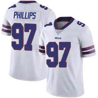 Buffalo Bills Youth Jordan Phillips Limited Color Rush Vapor Untouchable Jersey - White