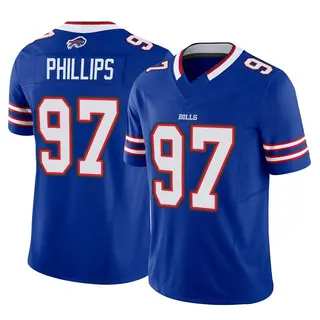 Buffalo Bills Youth Jordan Phillips Limited Vapor F.U.S.E. Jersey - Royal
