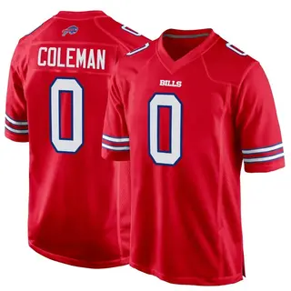 Buffalo Bills Youth Keon Coleman Game Alternate Jersey - Red