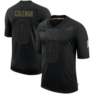 Buffalo Bills Youth Keon Coleman Limited 2020 Salute To Service Jersey - Black