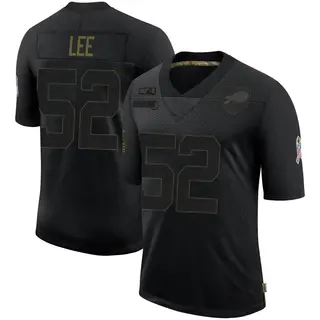 Buffalo Bills Youth Marquel Lee Limited 2020 Salute To Service Jersey - Black