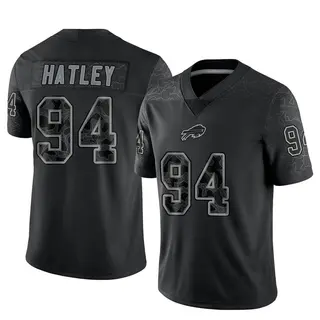 Buffalo Bills Youth Rickey Hatley Limited Reflective Jersey - Black
