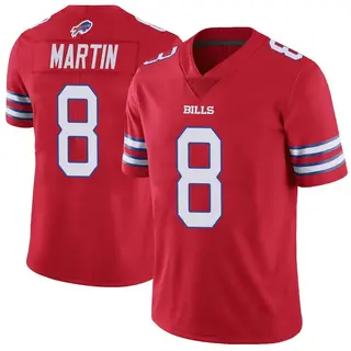 Buffalo Bills Youth Sam Martin Limited Color Rush Vapor Untouchable Jersey - Red