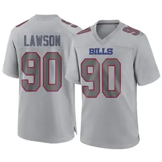 Buffalo Bills Youth Shaq Lawson Game Atmosphere Fashion Jersey - Gray