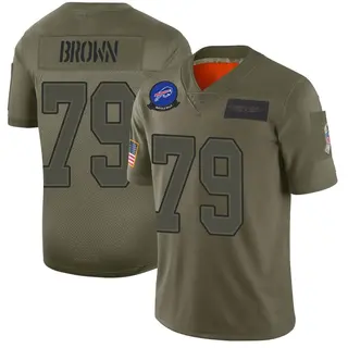 Buffalo Bills Youth Spencer Brown Limited 2019 Salute to Service Jersey - Camo