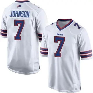 Buffalo Bills Youth Taron Johnson Game Jersey - White