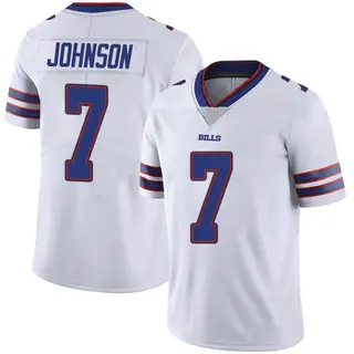 Buffalo Bills Youth Taron Johnson Limited Color Rush Vapor Untouchable Jersey - White