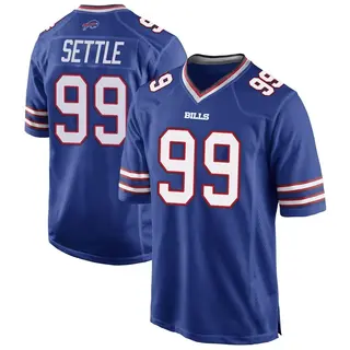 Buffalo Bills Youth Tim Settle Game Team Color Jersey - Royal Blue