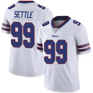 Buffalo Bills Youth Tim Settle Limited Color Rush Vapor Untouchable Jersey - White