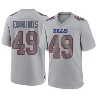 Buffalo Bills Youth Tremaine Edmunds Game Atmosphere Fashion Jersey - Gray
