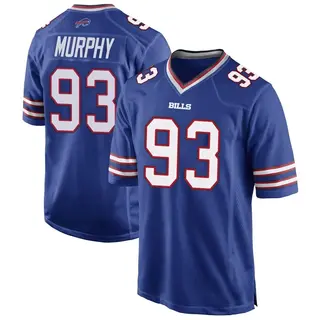 Buffalo Bills Youth Trent Murphy Game Team Color Jersey - Royal Blue