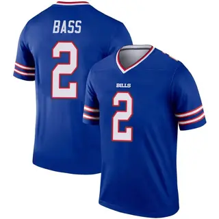 Buffalo Bills Youth Tyler Bass Legend Jersey - Royal