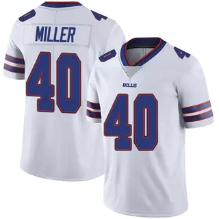 Buffalo Bills Youth Von Miller Limited Color Rush Vapor Untouchable Jersey - White
