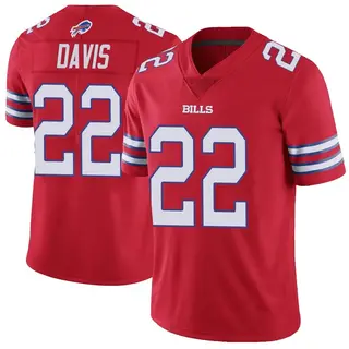Buffalo Bills Youth Vontae Davis Limited Color Rush Vapor Untouchable Jersey - Red